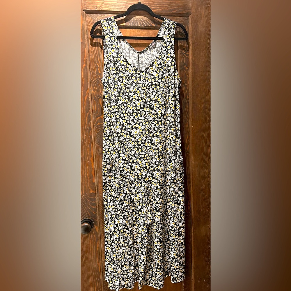 Kim & Co. Sleeveless Wide Leg Jumpsuit.